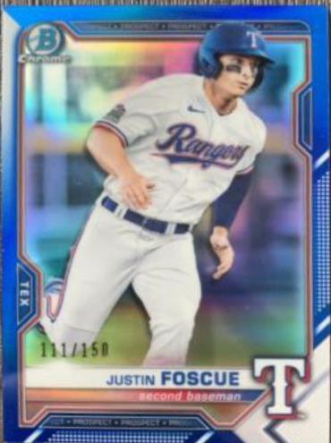Justin Foscue [Blue Refractor] #BCP-41