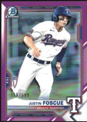 Justin Foscue [Fuchsia Refractor] #BCP-41