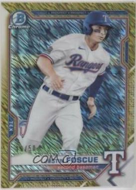 Justin Foscue [Gold Shimmer Refractor] #BCP-41