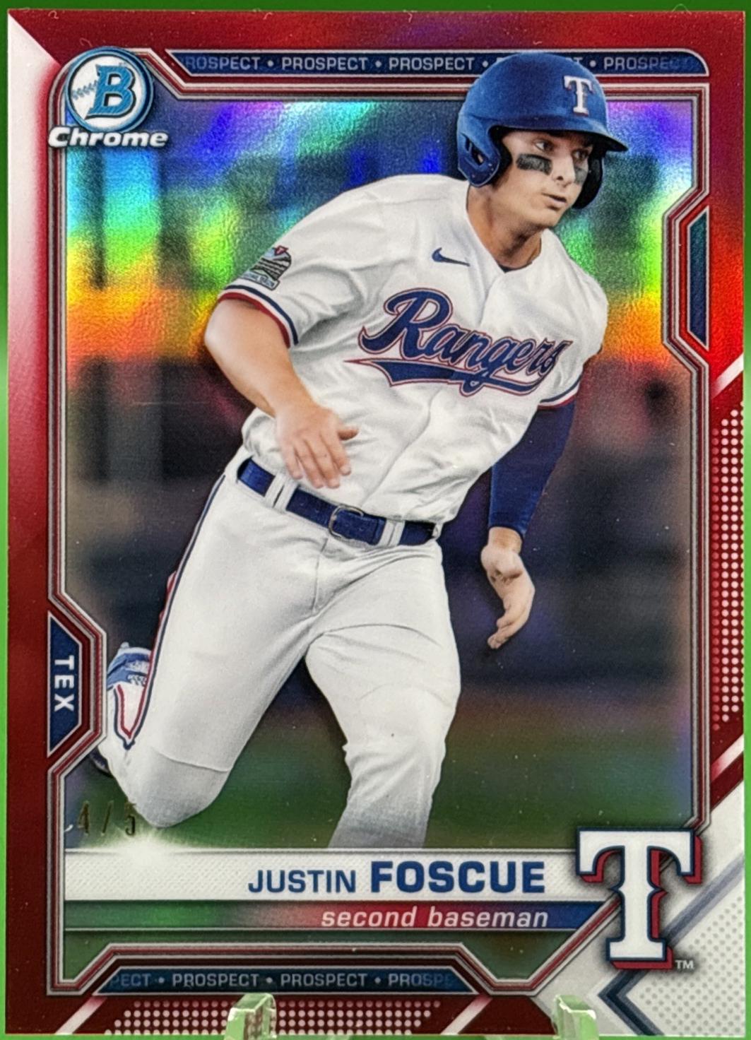 Justin Foscue [Red Refractor] #BCP-41