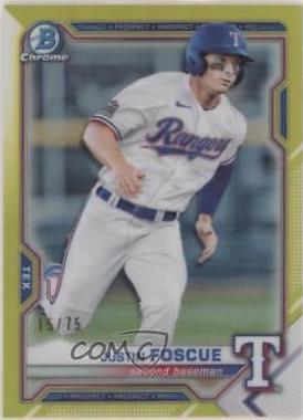 Justin Foscue [Yellow Refractor] #BCP-41
