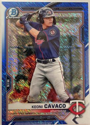 Keoni Cavaco [Blue Shimmer Refractor] #BCP-73