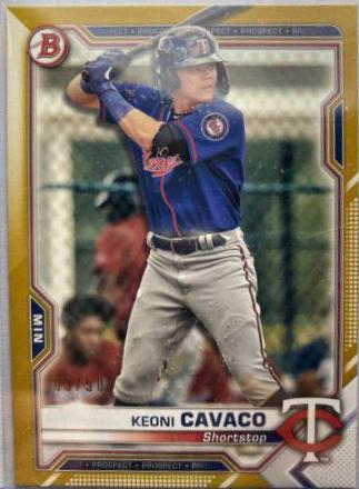 Keoni Cavaco [Gold Refractor] #BCP-73