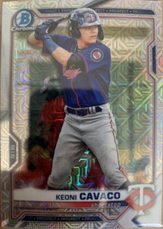 Keoni Cavaco [Yellow Refractor Mega Box Mojo] #BCP-73