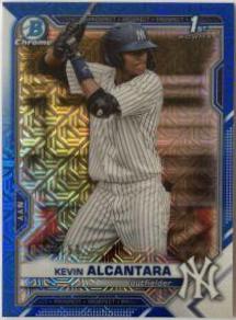 Kevin Alcantara [Blue Refractor Mega Box Mojo] #BCP-97