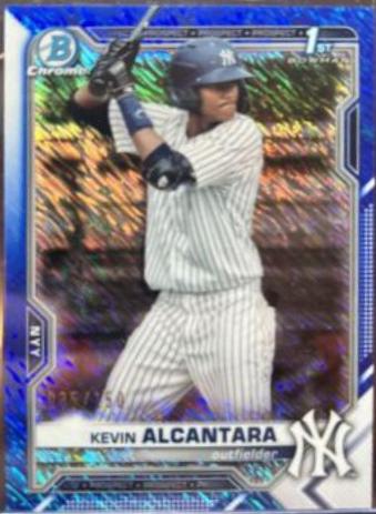 Kevin Alcantara [Blue Shimmer Refractor] #BCP-97