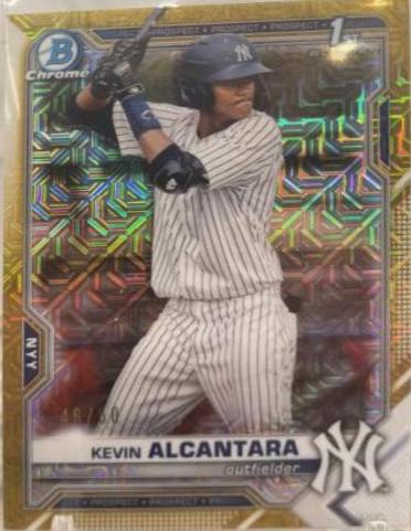 Kevin Alcantara [Gold Refractor Mega Box Mojo] #BCP-97