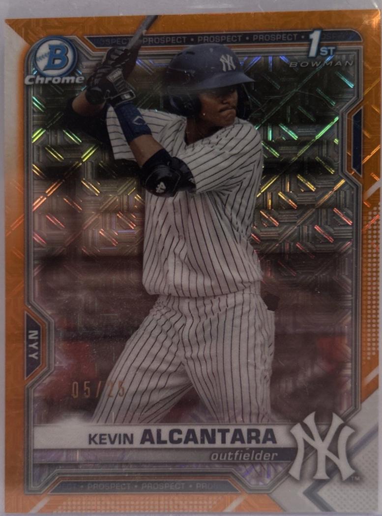 Kevin Alcantara [Orange Shimmer Refractor] #BCP-97