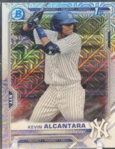 Kevin Alcantara [Yellow Refractor Mega Box Mojo] #BCP-97