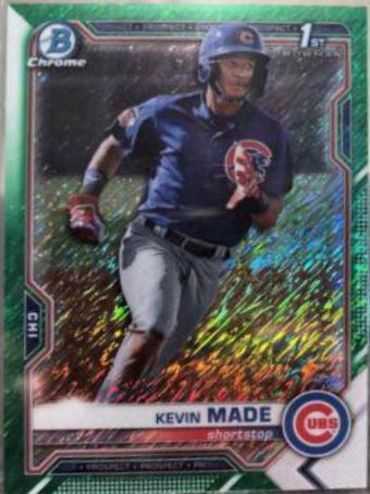 Kevin Made [Green Shimmer Refractor] #BCP-153