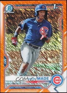 Kevin Made [Orange Shimmer Refractor] #BCP-153