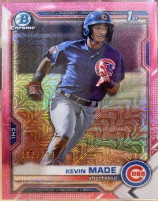 Kevin Made [Pink Refractor Mega Box Mojo] #BCP-153