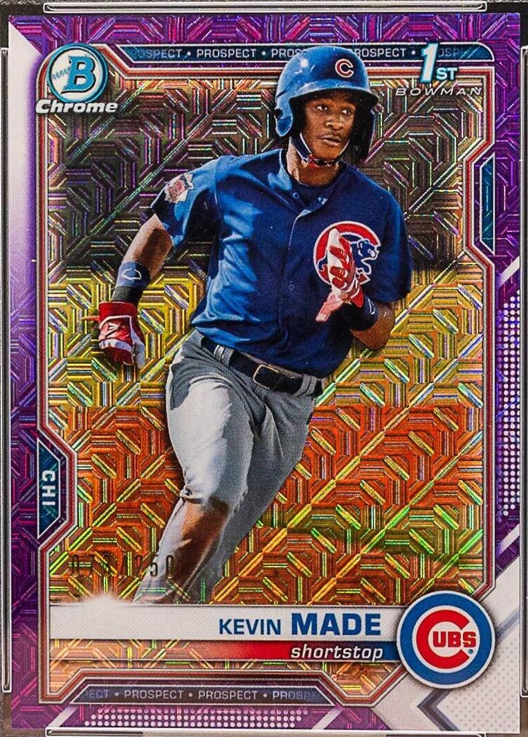 Kevin Made [Purple Refractor Mega Box Mojo] #BCP-153