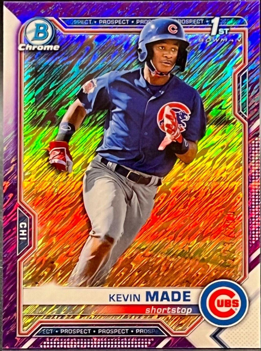 Kevin Made [Purple Shimmer Refractor] #BCP-153