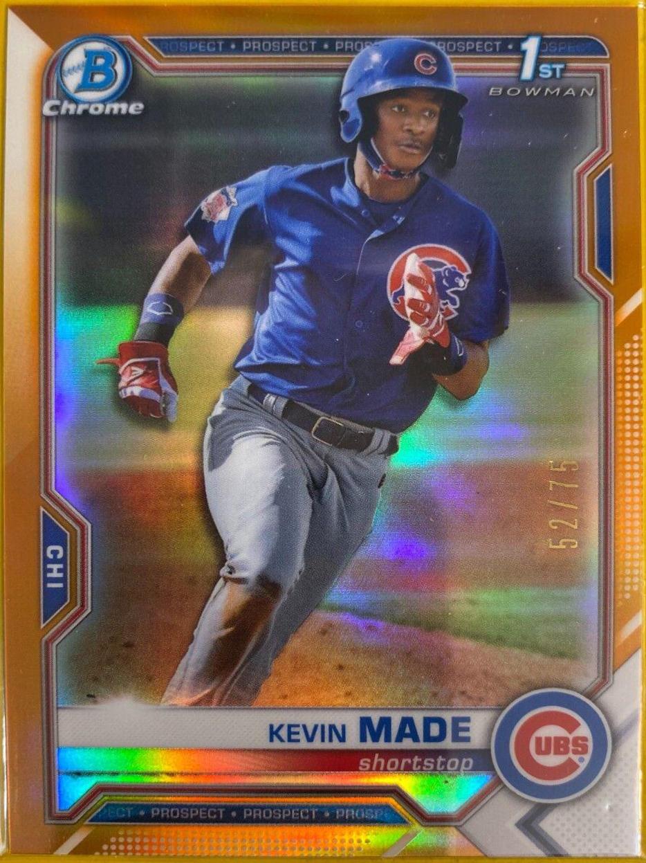Kevin Made [Yellow Refractor] #BCP-153