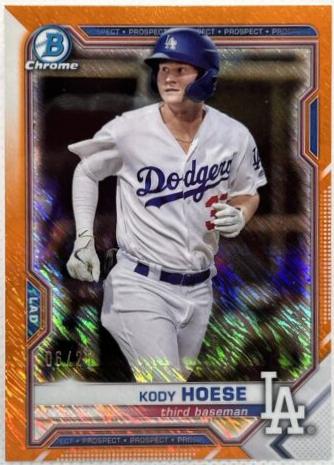 Kody Hoese [Orange Shimmer Refractor] #BCP-39