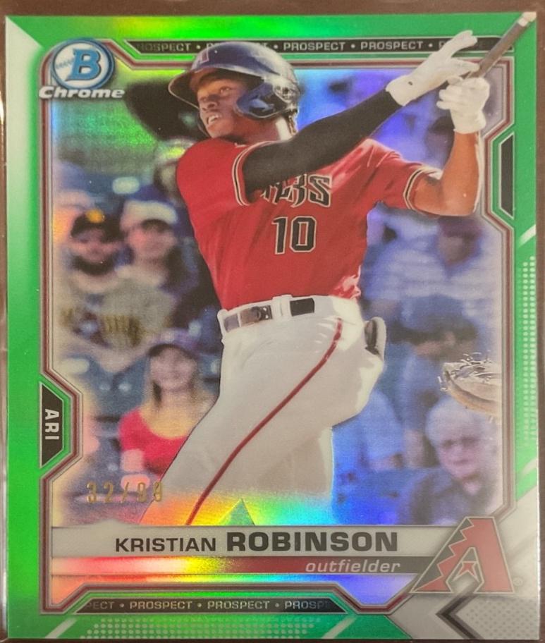 Kristian Robinson [Green Refractor] #BCP-136