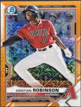 Kristian Robinson [Orange Refractor Mega Box Mojo] #BCP-136