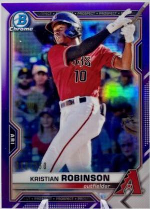 Kristian Robinson [Purple Refractor] #BCP-136