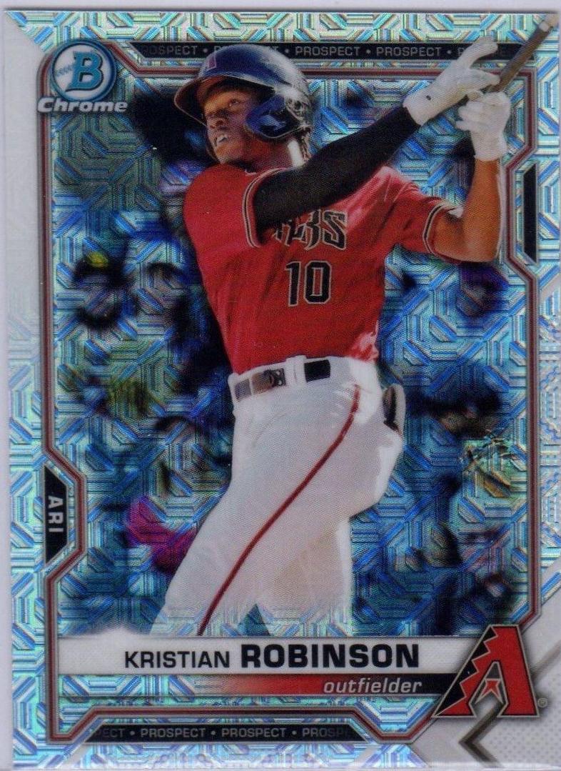 Kristian Robinson [Yellow Refractor Mega Box Mojo] #BCP-136