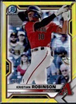 Kristian Robinson [Yellow Refractor] #BCP-136