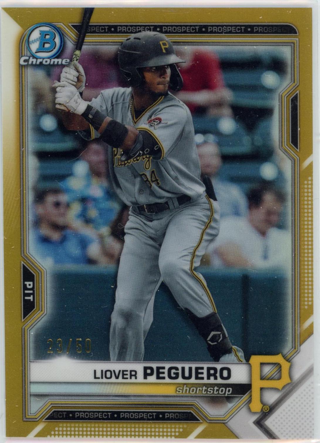 Liover Peguero [Gold Refractor] #BCP-52