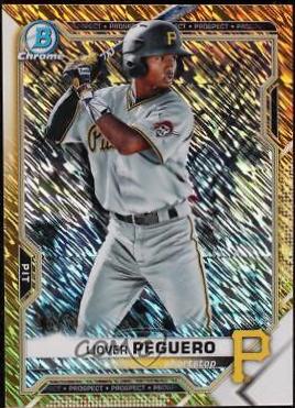 Liover Peguero [Gold Shimmer Refractor] #BCP-52