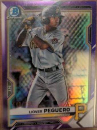 Liover Peguero [Purple Refractor] #BCP-52