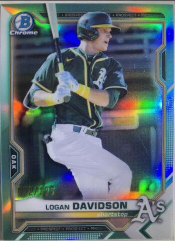 Logan Davidson [Aqua Refractor] #BCP-115