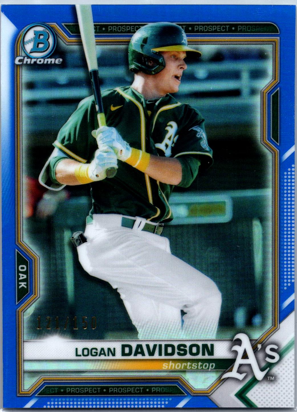 Logan Davidson [Blue Refractor] #BCP-115
