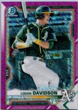 Logan Davidson [Fuchsia Shimmer Refractor] #BCP-115