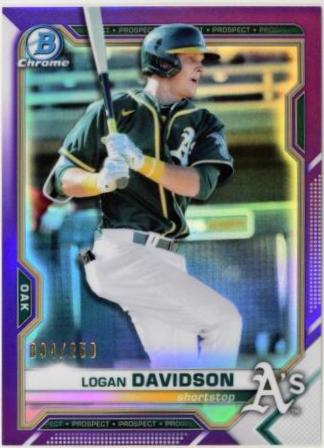 Logan Davidson [Purple Refractor] #BCP-115