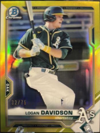 Logan Davidson [Yellow Refractor] #BCP-115