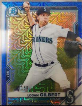 Logan Gilbert [Blue Refractor] #BCP-58