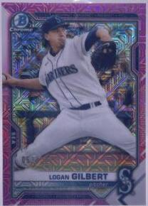 Logan Gilbert [Fuchsia Refractor] #BCP-58