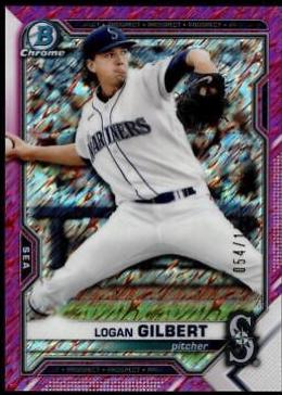 Logan Gilbert [Fuchsia Shimmer Refractor] #BCP-58
