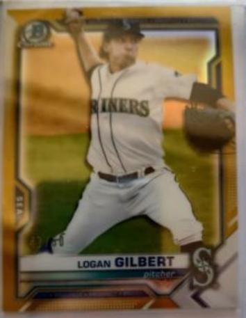 Logan Gilbert [Gold Refractor] #BCP-58