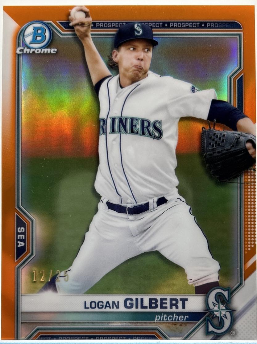 Logan Gilbert [Orange Refractor] #BCP-58