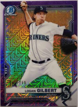 Logan Gilbert [Purple Refractor Mega Box Mojo] #BCP-58