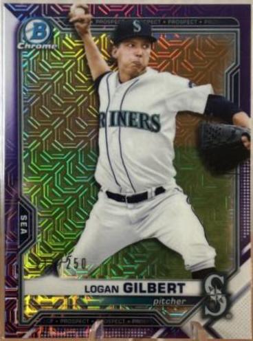 Logan Gilbert [Purple Refractor] #BCP-58