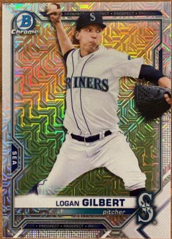 Logan Gilbert [Yellow Refractor Mega Box Mojo] #BCP-58