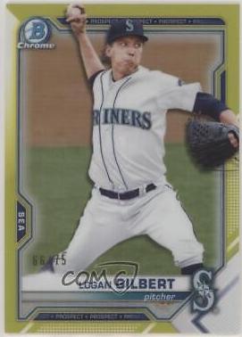 Logan Gilbert [Yellow Refractor] #BCP-58