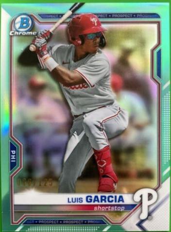 Luis Garcia [Aqua Refractor] #BCP-79