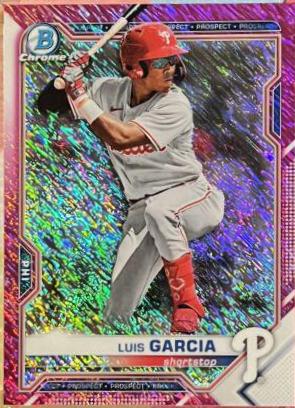 Luis Garcia [Fuchsia Shimmer Refractor] #BCP-79
