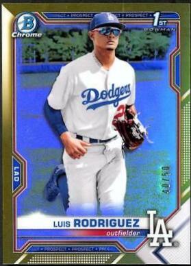 Luis Rodriguez [Gold Refractor] #BCP-196