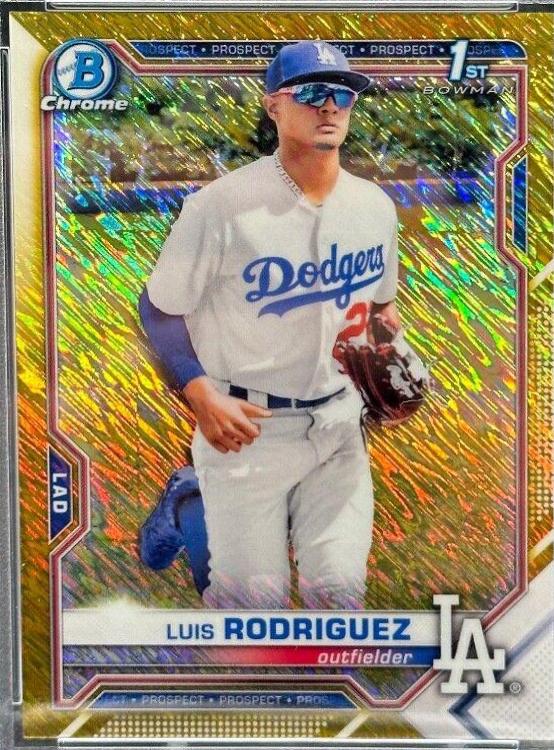Luis Rodriguez [Gold Shimmer Refractor] #BCP-196