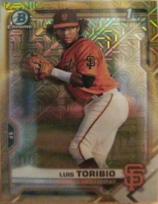 Luis Toribio [Gold Refractor] #BCP-228
