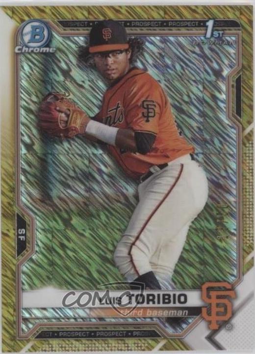Luis Toribio [Gold Shimmer Refractor] #BCP-228