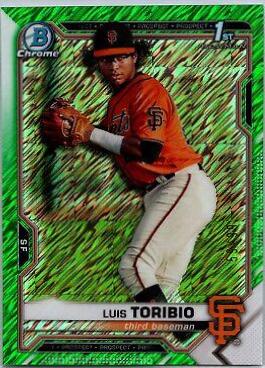 Luis Toribio [Green Shimmer Refractor] #BCP-228