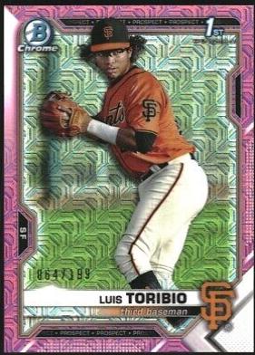 Luis Toribio [Pink Refractor Mega Box Mojo] #BCP-228